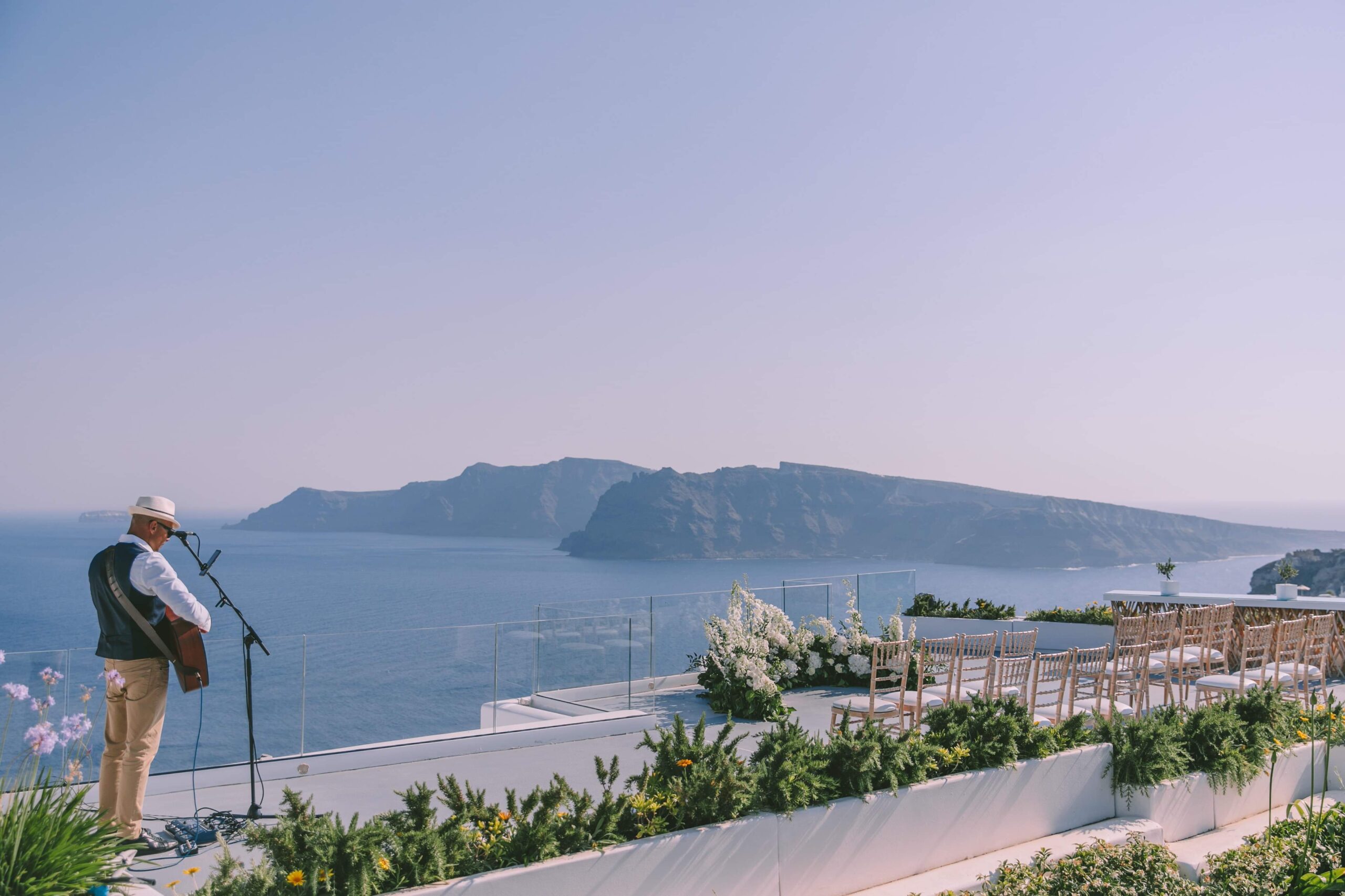 Wedding Singer Santorini